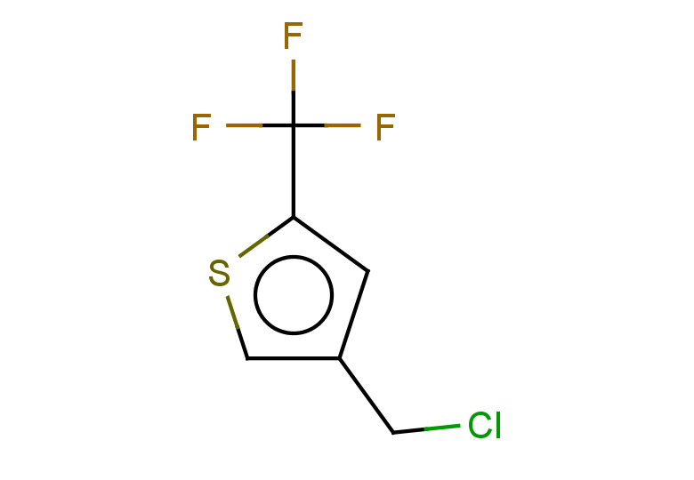 4-(chloromethyl)-2-(trifluoromethyl)thiophene