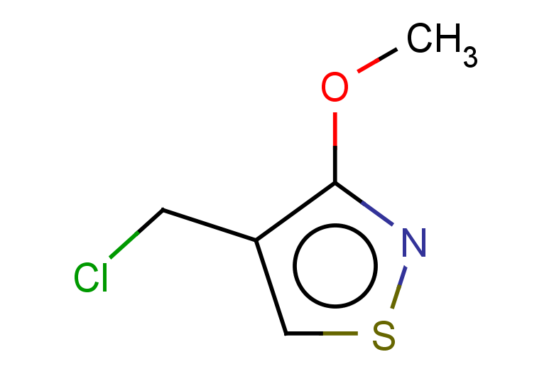 4-(chloromethyl)-3-methoxy-1,2-thiazole