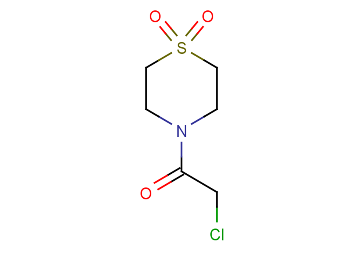 4-(2-chloroacetyl)-1lambda6-thiomorpholine-1,1-dione
