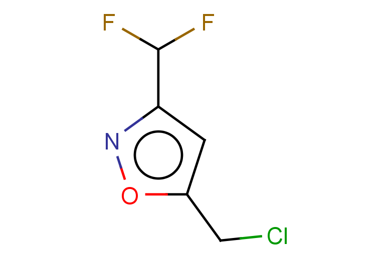 5-(chloromethyl)-3-(difluoromethyl)-1,2-oxazole