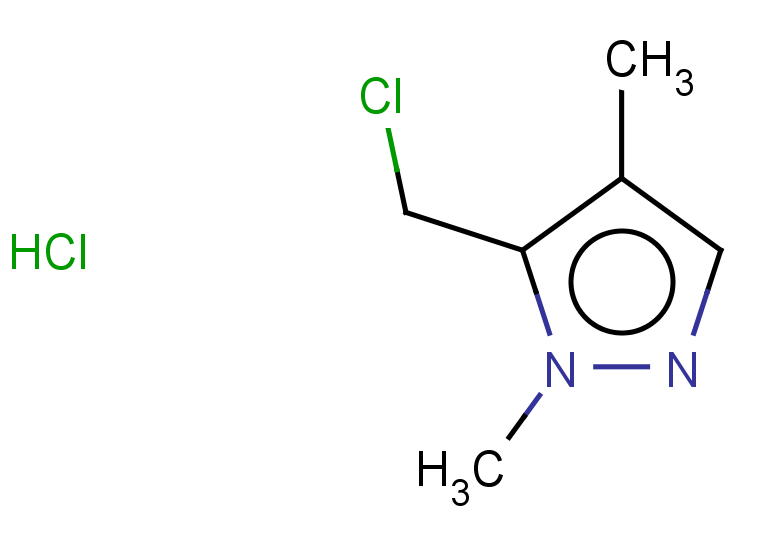 5-(chloromethyl)-1,4-dimethyl-1H-pyrazole hydrochloride
