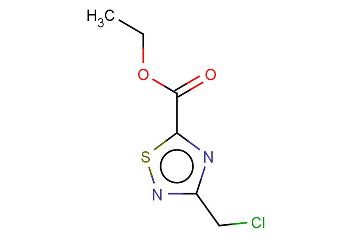 ethyl 3-(chloromethyl)-1,2,4-thiadiazole-5-carboxylate