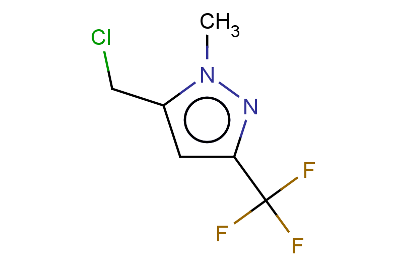 5-(chloromethyl)-1-methyl-3-(trifluoromethyl)-1H-pyrazole