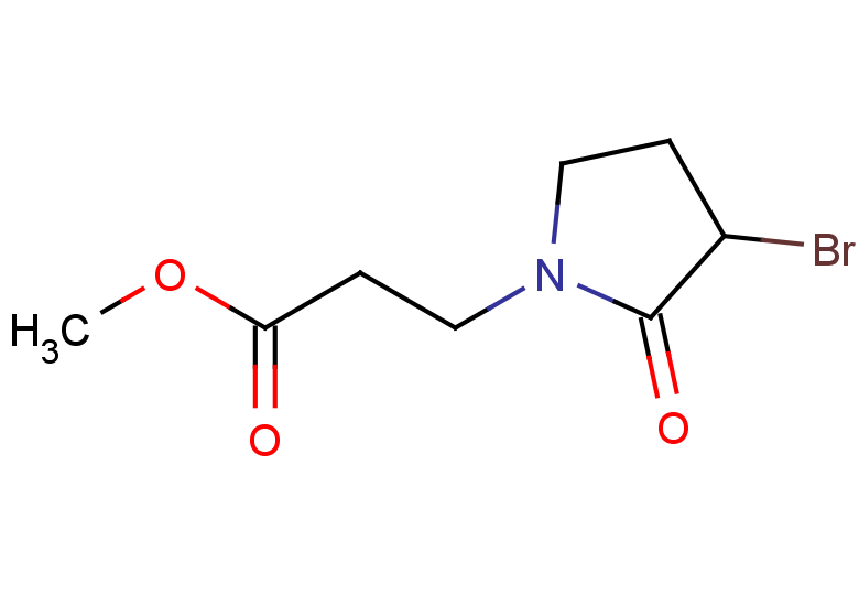 methyl 3-(3-bromo-2-oxopyrrolidin-1-yl)propanoate