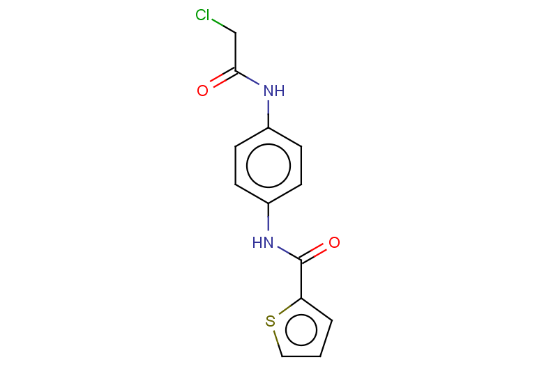 N-[4-(2-chloroacetamido)phenyl]thiophene-2-carboxamide