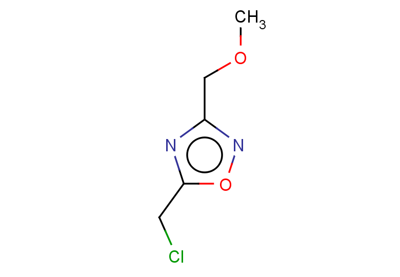 5-(chloromethyl)-3-(methoxymethyl)-1,2,4-oxadiazole