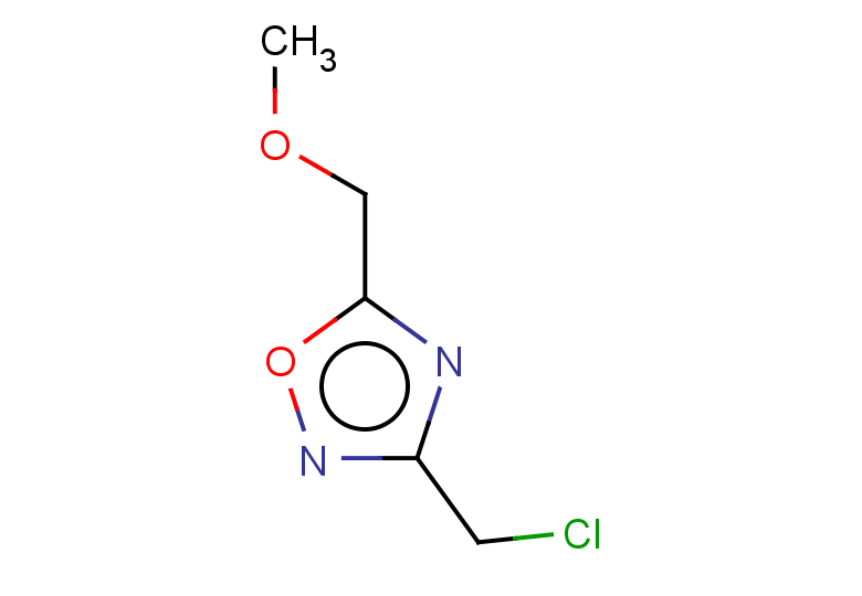 3-(chloromethyl)-5-(methoxymethyl)-1,2,4-oxadiazole