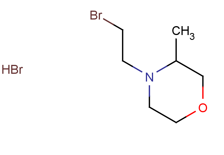 4-(2-bromoethyl)-3-methylmorpholine hydrobromide
