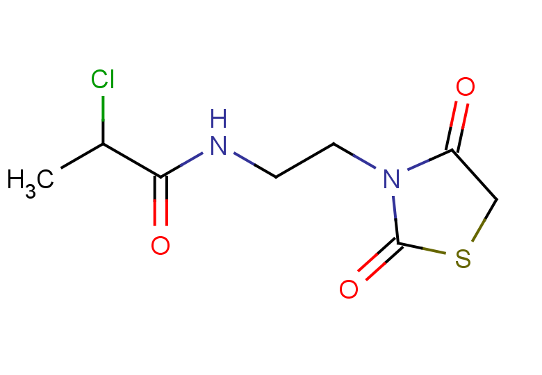 2-chloro-N-[2-(2,4-dioxo-1,3-thiazolidin-3-yl)ethyl]propanamide