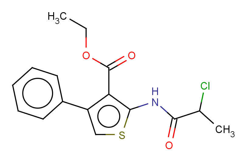 ethyl 2-(2-chloropropanamido)-4-phenylthiophene-3-carboxylate