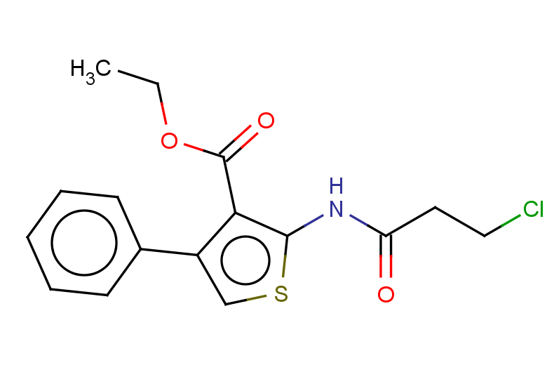 ethyl 2-(3-chloropropanamido)-4-phenylthiophene-3-carboxylate