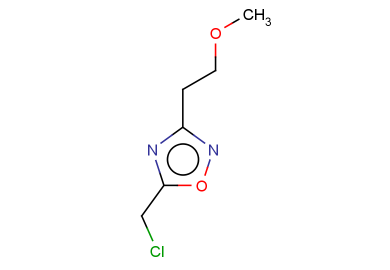 5-(chloromethyl)-3-(2-methoxyethyl)-1,2,4-oxadiazole