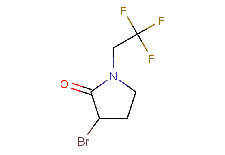 3-bromo-1-(2,2,2-trifluoroethyl)pyrrolidin-2-one