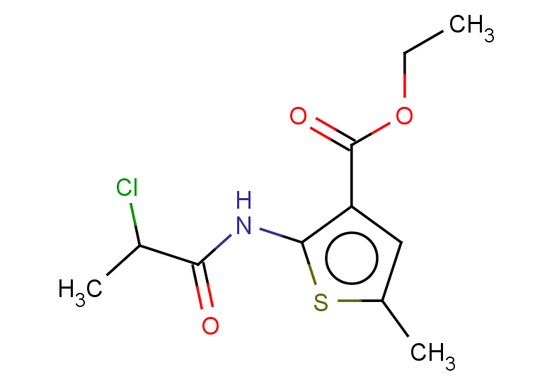 ethyl 2-(2-chloropropanamido)-5-methylthiophene-3-carboxylate