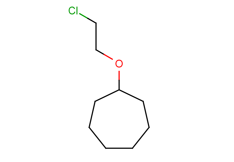 (2-chloroethoxy)cycloheptane