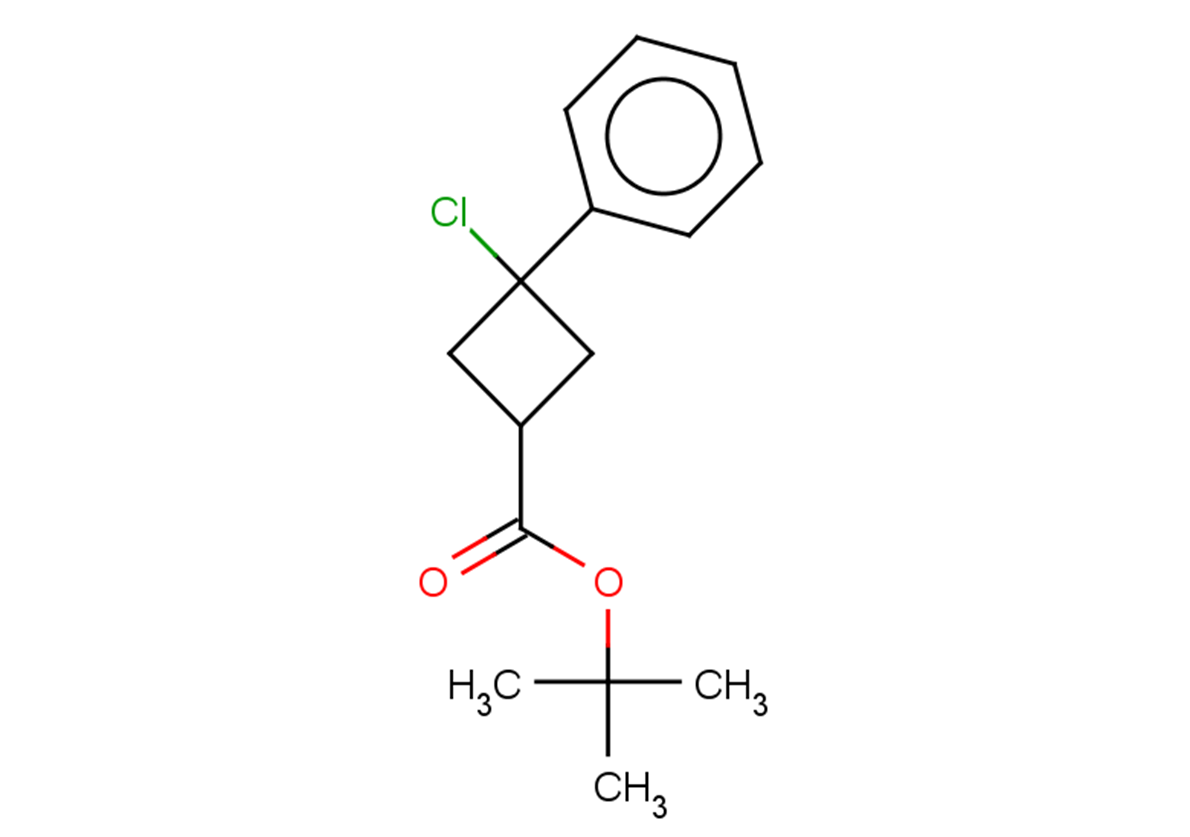 tert-butyl 3-chloro-3-phenylcyclobutane-1-carboxylate