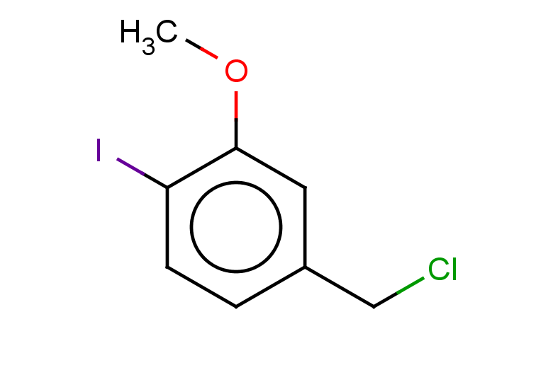 4-(chloromethyl)-1-iodo-2-methoxybenzene