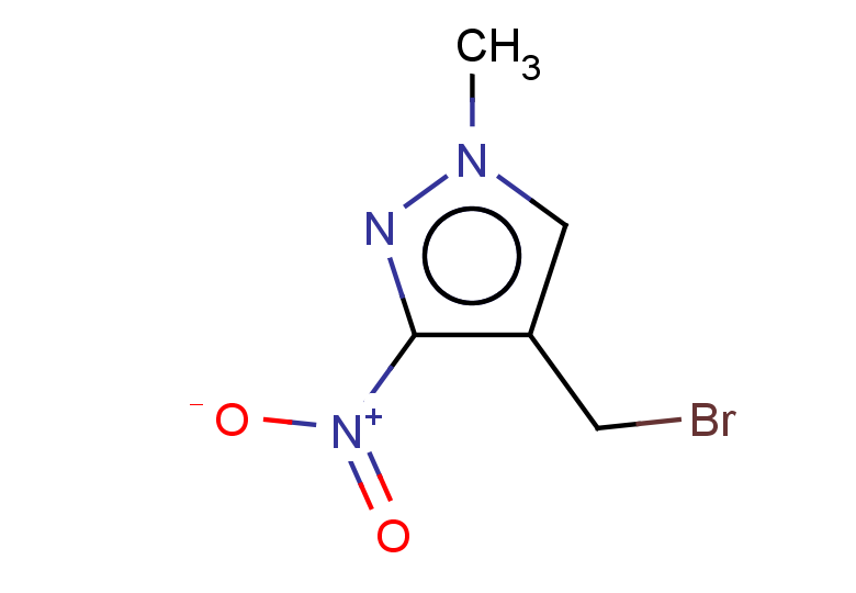 4-(bromomethyl)-1-methyl-3-nitro-1H-pyrazole