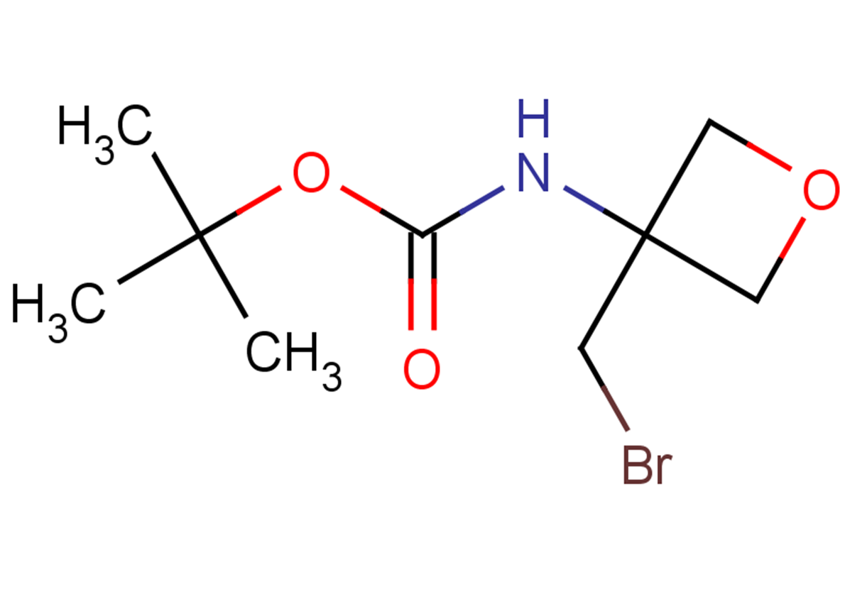 tert-butyl N-[3-(bromomethyl)oxetan-3-yl]carbamate