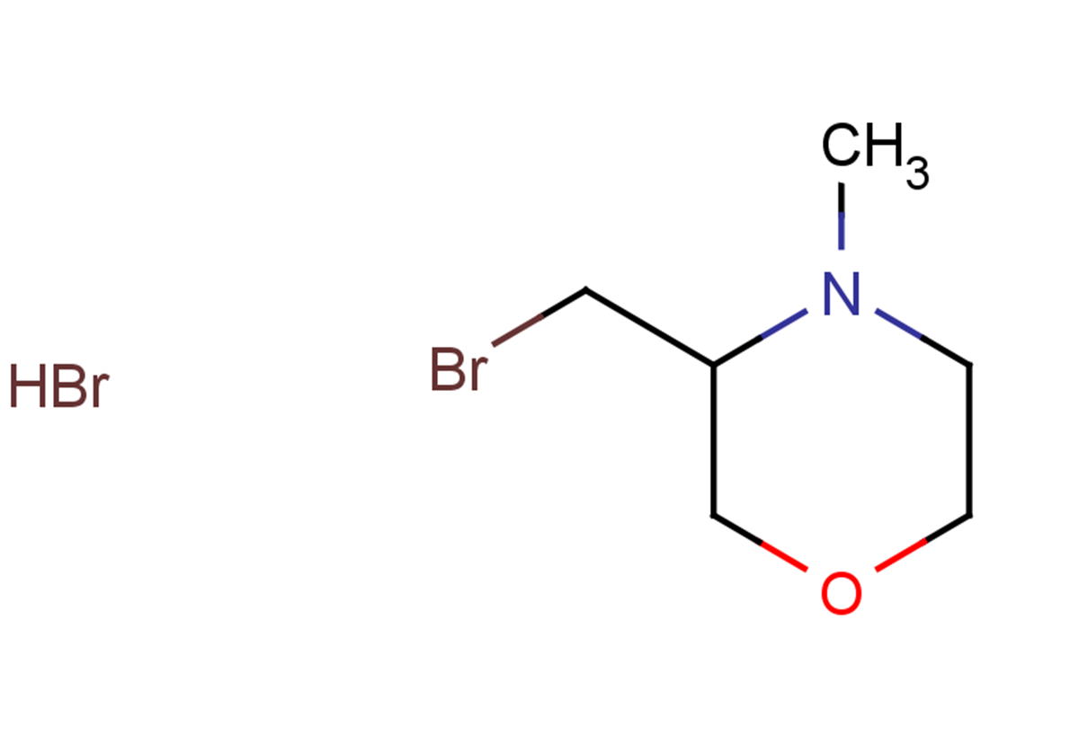 3-(bromomethyl)-4-methylmorpholine hydrobromide