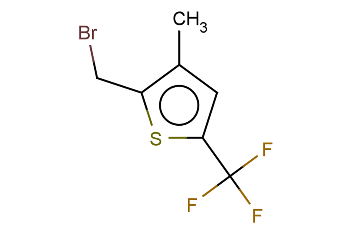 2-(bromomethyl)-3-methyl-5-(trifluoromethyl)thiophene