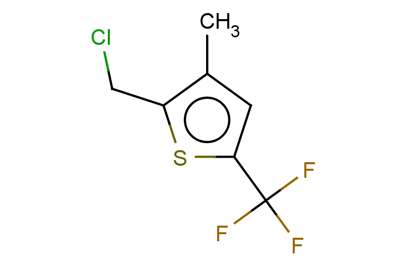 2-(chloromethyl)-3-methyl-5-(trifluoromethyl)thiophene