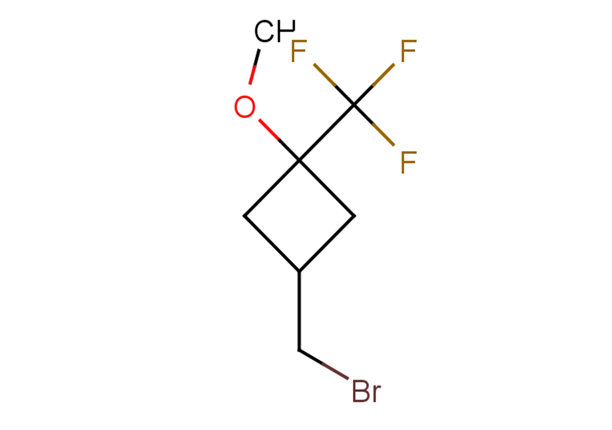 3-(bromomethyl)-1-methoxy-1-(trifluoromethyl)cyclobutane
