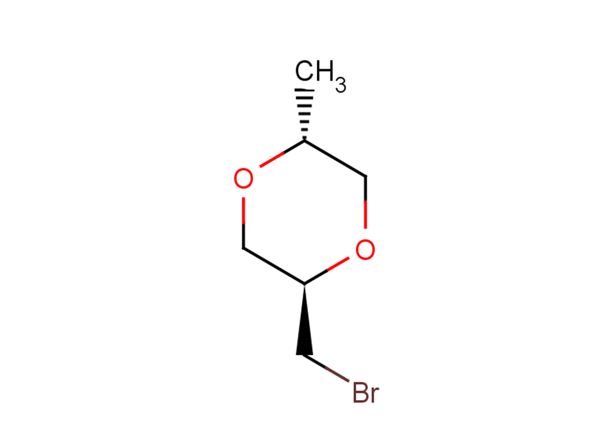 rac-(2R,5R)-2-(bromomethyl)-5-methyl-1,4-dioxane