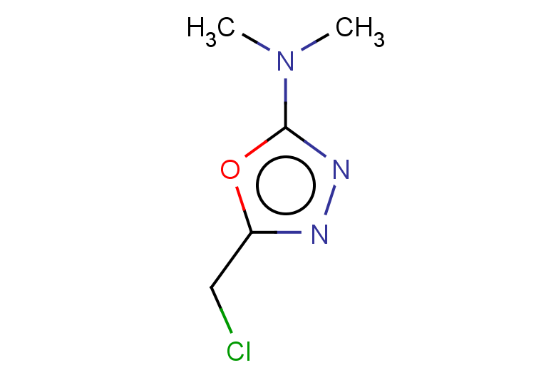 5-(chloromethyl)-N,N-dimethyl-1,3,4-oxadiazol-2-amine