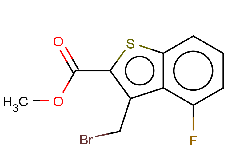 methyl 3-(bromomethyl)-4-fluoro-1-benzothiophene-2-carboxylate
