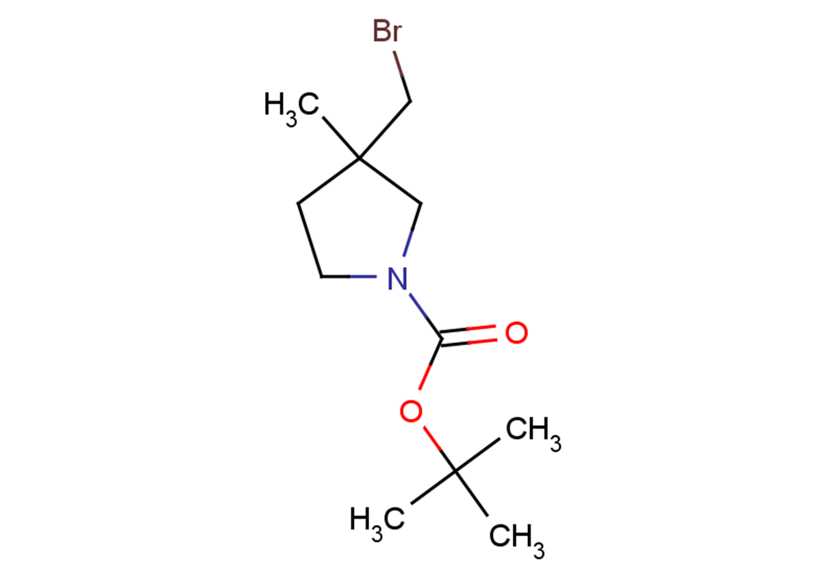 tert-butyl 3-(bromomethyl)-3-methylpyrrolidine-1-carboxylate
