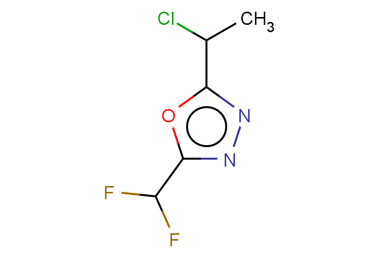 2-(1-chloroethyl)-5-(difluoromethyl)-1,3,4-oxadiazole
