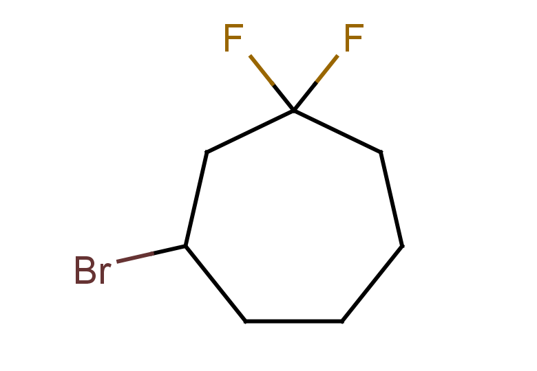 3-bromo-1,1-difluorocycloheptane