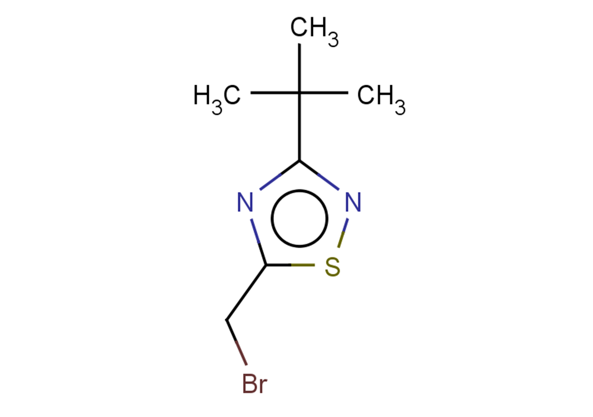 5-(bromomethyl)-3-tert-butyl-1,2,4-thiadiazole