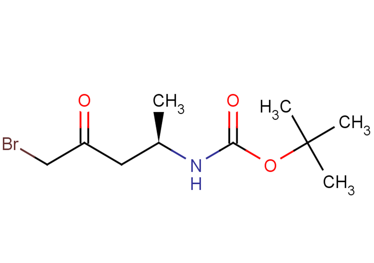 tert-butyl N-[(2R)-5-bromo-4-oxopentan-2-yl]carbamate