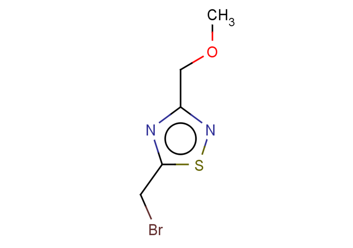 5-(bromomethyl)-3-(methoxymethyl)-1,2,4-thiadiazole