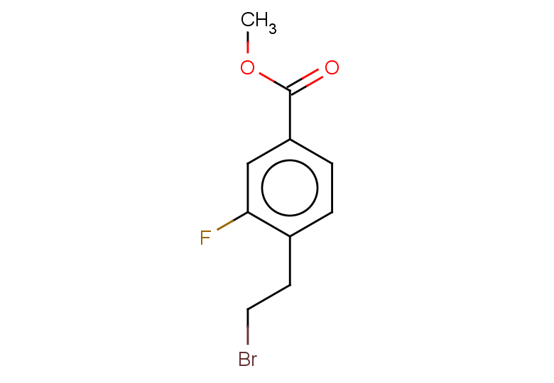 methyl 4-(2-bromoethyl)-3-fluorobenzoate