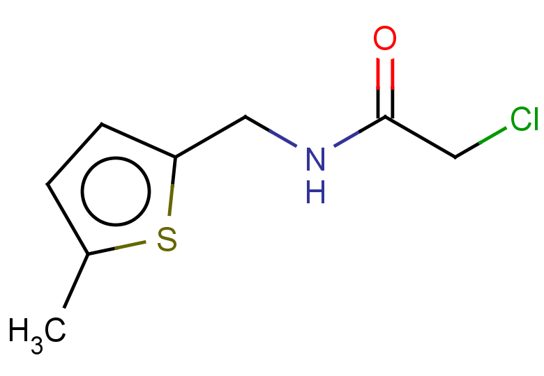 2-chloro-N-[(5-methylthiophen-2-yl)methyl]acetamide
