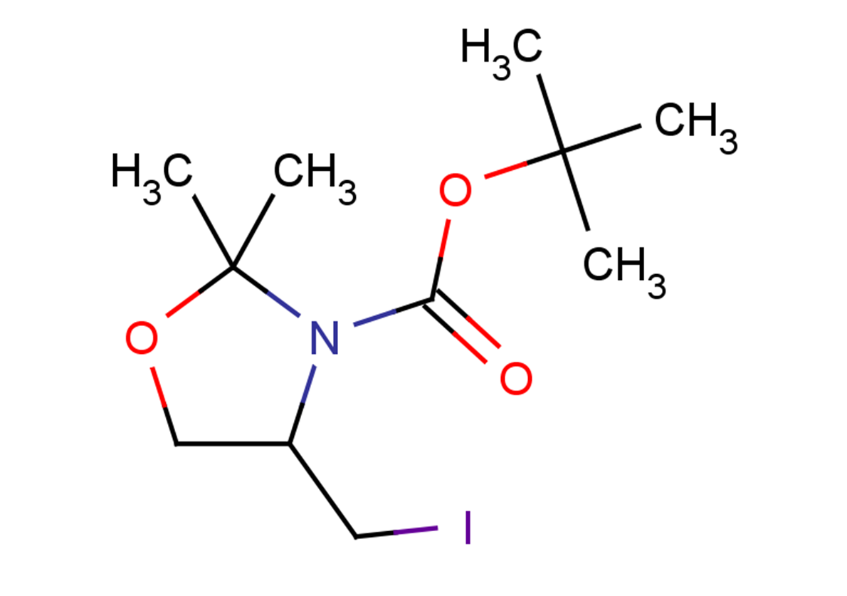 tert-butyl 4-(iodomethyl)-2,2-dimethyl-1,3-oxazolidine-3-carboxylate