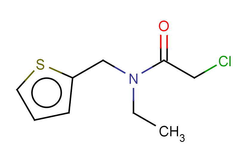 2-chloro-N-ethyl-N-(thiophen-2-ylmethyl)acetamide