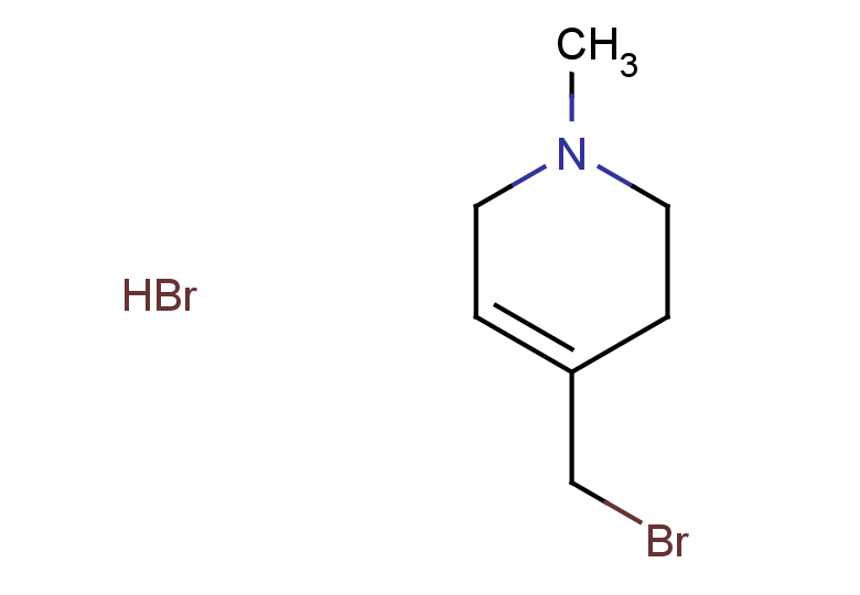 4-(bromomethyl)-1-methyl-1,2,3,6-tetrahydropyridine hydrobromide