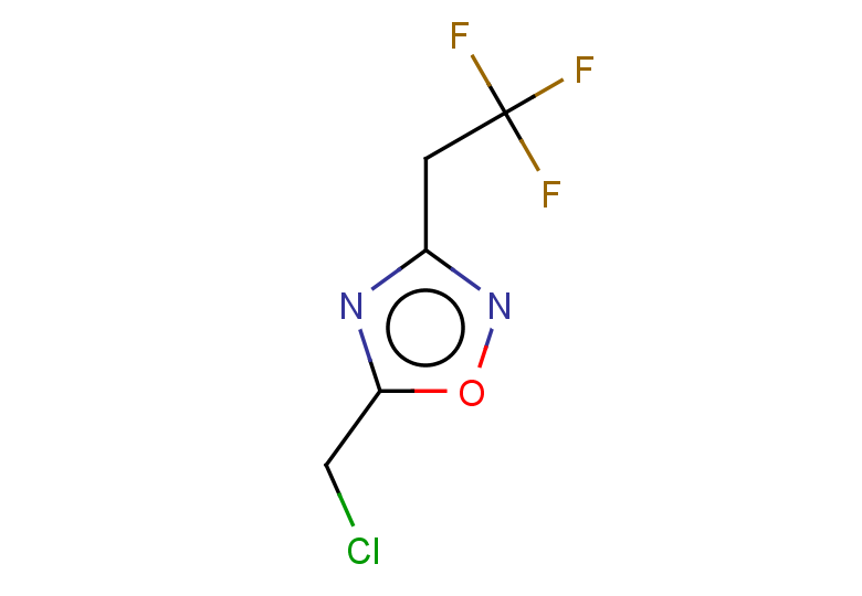 5-(chloromethyl)-3-(2,2,2-trifluoroethyl)-1,2,4-oxadiazole