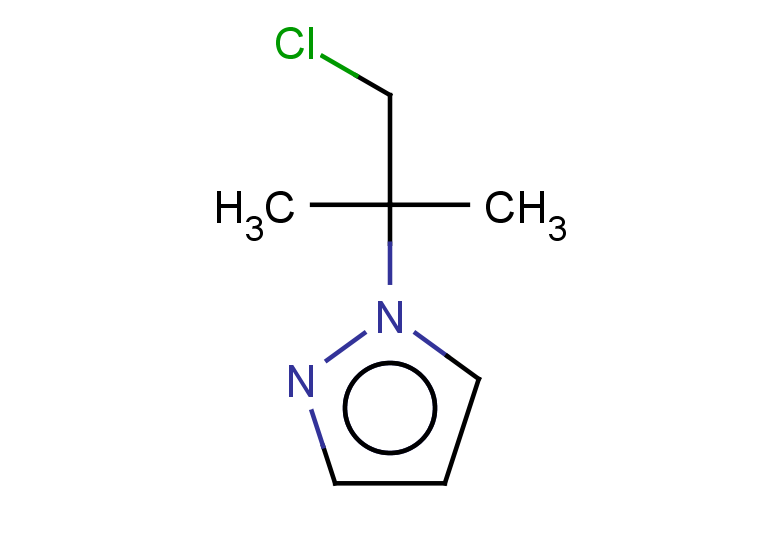 1-(1-chloro-2-methylpropan-2-yl)-1H-pyrazole