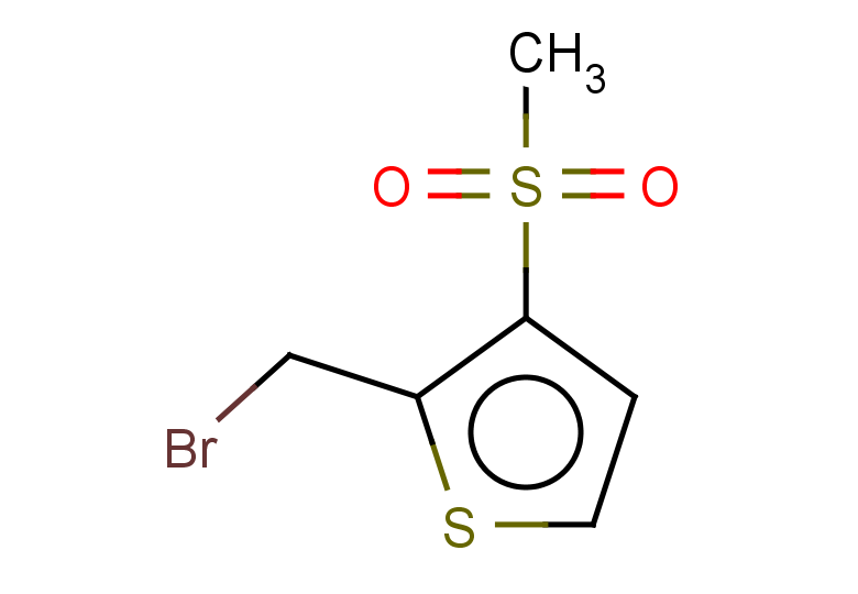 2-(bromomethyl)-3-methanesulfonylthiophene