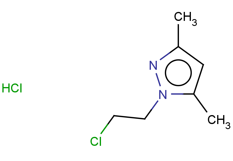 1-(2-chloroethyl)-3,5-dimethyl-1H-pyrazole hydrochloride