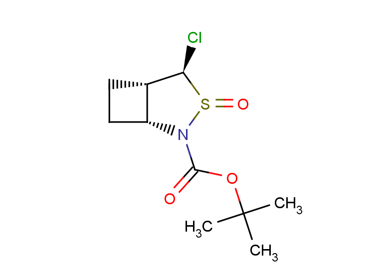 tert-butyl (1R,4R,5S)-4-chloro-3-oxo-3$l^{4}-thia-2-azabicyclo[3.2.0]heptane-2-carboxylate