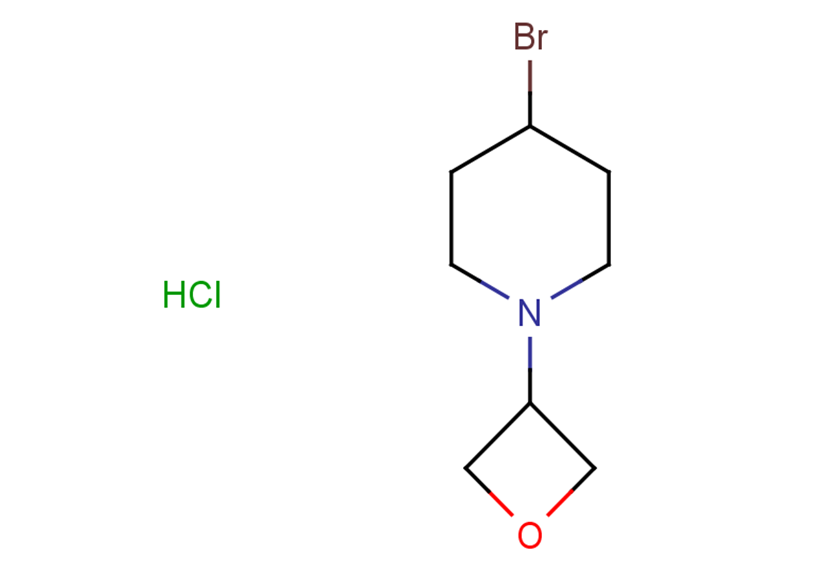 4-bromo-1-(oxetan-3-yl)piperidine hydrochloride