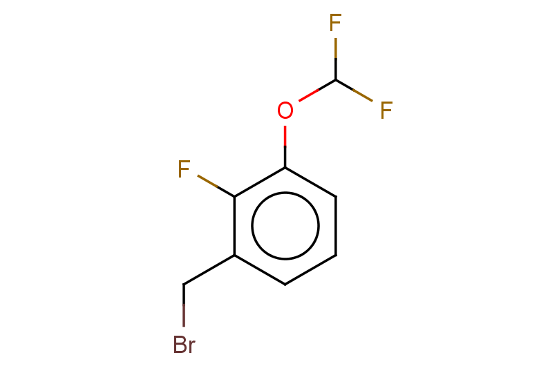 1-(bromomethyl)-3-(difluoromethoxy)-2-fluorobenzene