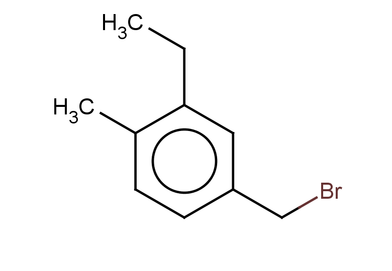 4-(bromomethyl)-2-ethyl-1-methylbenzene