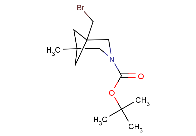 tert-butyl 1-(bromomethyl)-5-methyl-3-azabicyclo[3.1.1]heptane-3-carboxylate